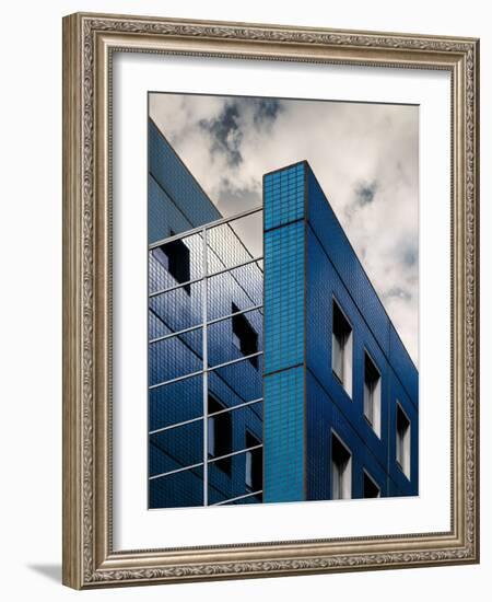 Blue Facade-Gilbert Claes-Framed Giclee Print