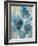 Blue Fairy Tale Floral I-Silvia Vassileva-Framed Art Print