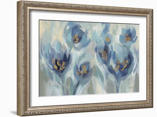 Blue Fairy Tale Floral III Light-Silvia Vassileva-Framed Art Print