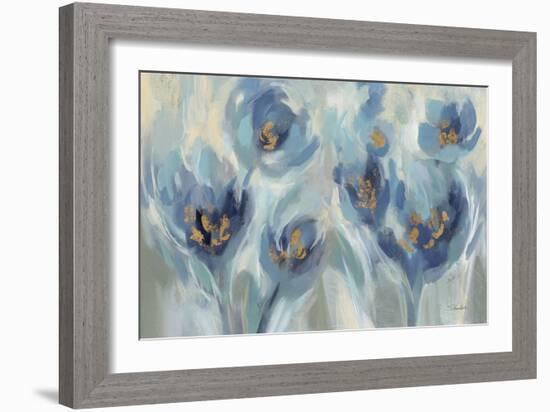 Blue Fairy Tale Floral III Light-Silvia Vassileva-Framed Art Print