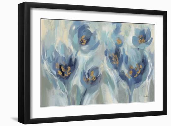 Blue Fairy Tale Floral III Light-Silvia Vassileva-Framed Art Print