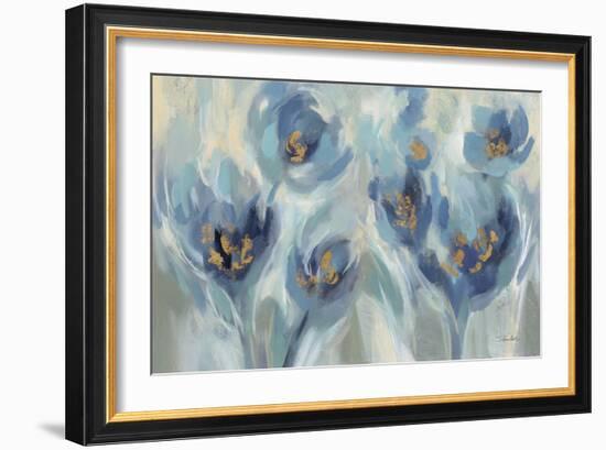 Blue Fairy Tale Floral III Light-Silvia Vassileva-Framed Art Print