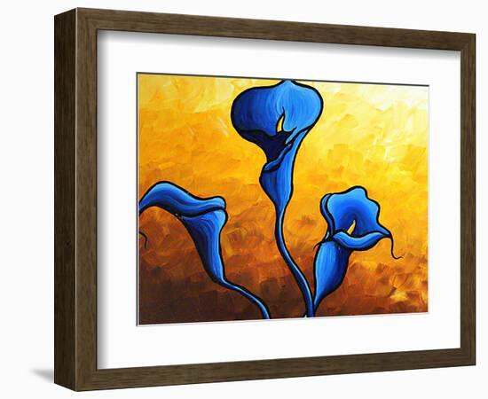 Blue Fancy-Megan Aroon Duncanson-Framed Art Print