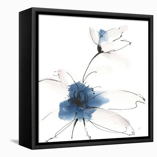 Blue Fantasy IV-Chris Paschke-Framed Stretched Canvas