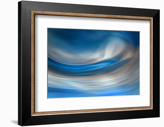 Blue Feather-Ursula Abresch-Framed Photographic Print