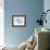 Blue Fern II-Jacob Green-Framed Premium Giclee Print displayed on a wall