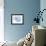 Blue Fern II-Jacob Green-Framed Premium Giclee Print displayed on a wall