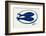 Blue Fishes Still Life-Little Dean-Framed Premium Photographic Print