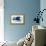 Blue Fishes Still Life-Little Dean-Framed Premier Image Canvas displayed on a wall