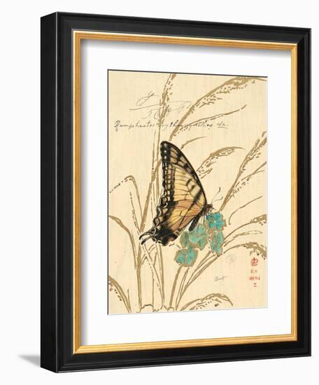 Blue Flax Curiosity-Chad Barrett-Framed Art Print