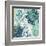 Blue Floral Layers I-June Vess-Framed Art Print