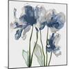 Blue Floral Radiance I-Asia Jensen-Mounted Art Print