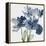 Blue Floral Radiance II-Asia Jensen-Framed Stretched Canvas