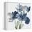Blue Floral Radiance II-Asia Jensen-Framed Stretched Canvas