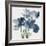 Blue Floral Radiance II-Asia Jensen-Framed Art Print