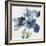 Blue Floral Radiance II-Asia Jensen-Framed Art Print