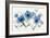 Blue Floral Trio-Aria K-Framed Premium Giclee Print