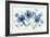 Blue Floral Trio-Aria K-Framed Premium Giclee Print