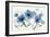 Blue Floral Trio-Aria K-Framed Art Print