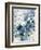 Blue Floral Vase-null-Framed Premium Giclee Print