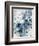 Blue Floral Vase-null-Framed Premium Giclee Print