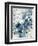 Blue Floral Vase-null-Framed Premium Giclee Print