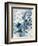 Blue Floral Vase-null-Framed Premium Giclee Print