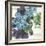 Blue Floral-Hugo Wild-Framed Art Print