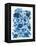 Blue Floral-Leslie Trimbach-Framed Stretched Canvas