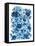 Blue Floral-Leslie Trimbach-Framed Stretched Canvas