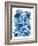 Blue Floral-Leslie Trimbach-Framed Art Print