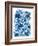 Blue Floral-Leslie Trimbach-Framed Art Print