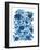 Blue Floral-Leslie Trimbach-Framed Art Print