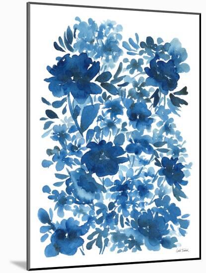 Blue Floral-Leslie Trimbach-Mounted Art Print