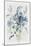 Blue Florals I-Asia Jensen-Mounted Art Print