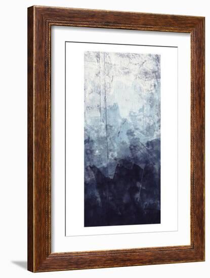 Blue Flow 1-Alicia Vidal-Framed Art Print