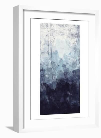Blue Flow 1-Alicia Vidal-Framed Art Print
