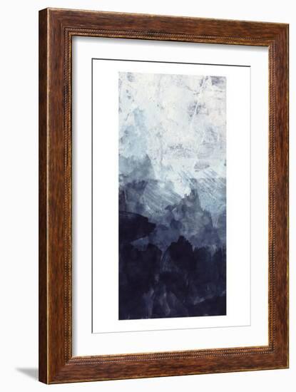 Blue Flow 2-Alicia Vidal-Framed Art Print