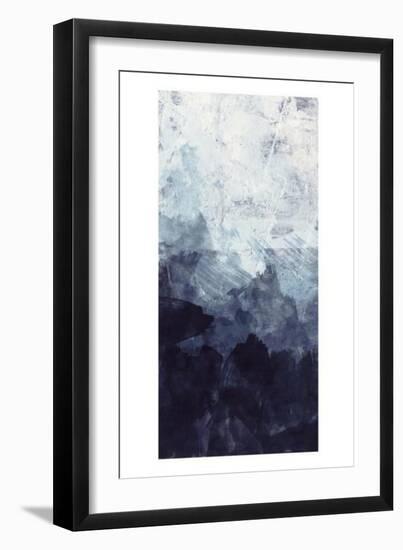 Blue Flow 2-Alicia Vidal-Framed Art Print