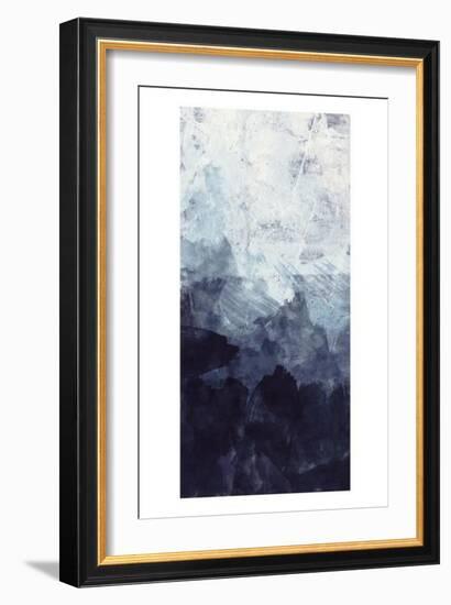 Blue Flow 2-Alicia Vidal-Framed Art Print