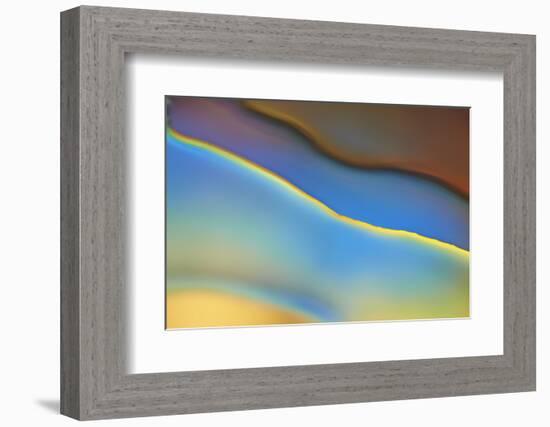 Blue Flow-Cora Niele-Framed Photographic Print