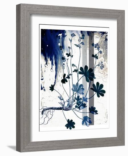 Blue Flower 02-Flora Danica-Framed Art Print