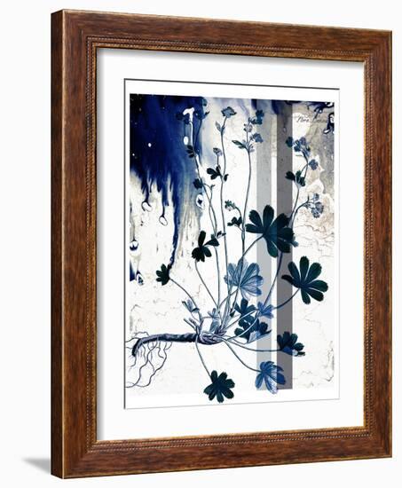 Blue Flower 02-Flora Danica-Framed Art Print