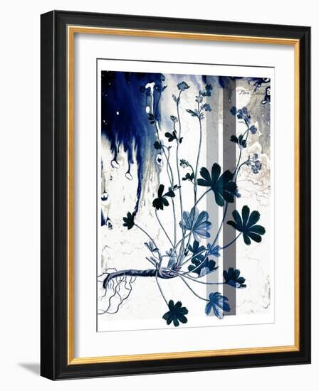 Blue Flower 02-Flora Danica-Framed Art Print