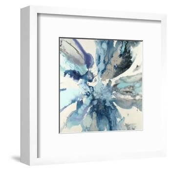 Blue Flower Explosion-Randy Hibberd-Framed Art Print