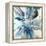 Blue Flower Explosion-Randy Hibberd-Framed Stretched Canvas