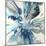 Blue Flower Explosion-Randy Hibberd-Mounted Art Print