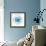 Blue Flower II-Elizabeth Medley-Framed Photographic Print displayed on a wall