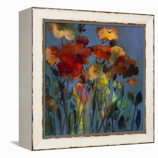 Blue Flower-Michelle Abrams-Framed Premier Image Canvas