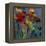 Blue Flower-Michelle Abrams-Framed Premier Image Canvas